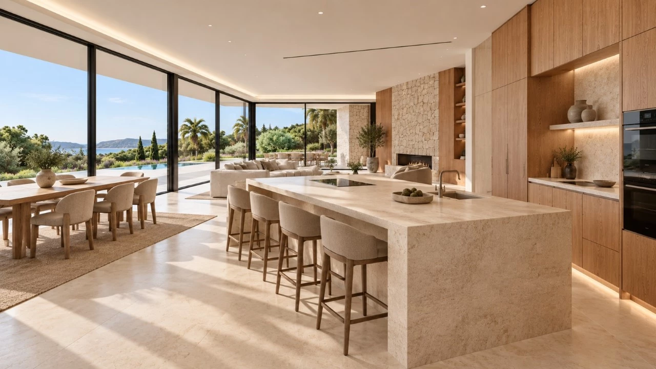 4 bedroom  sea view new build villa for sale in Tossalet Javea
