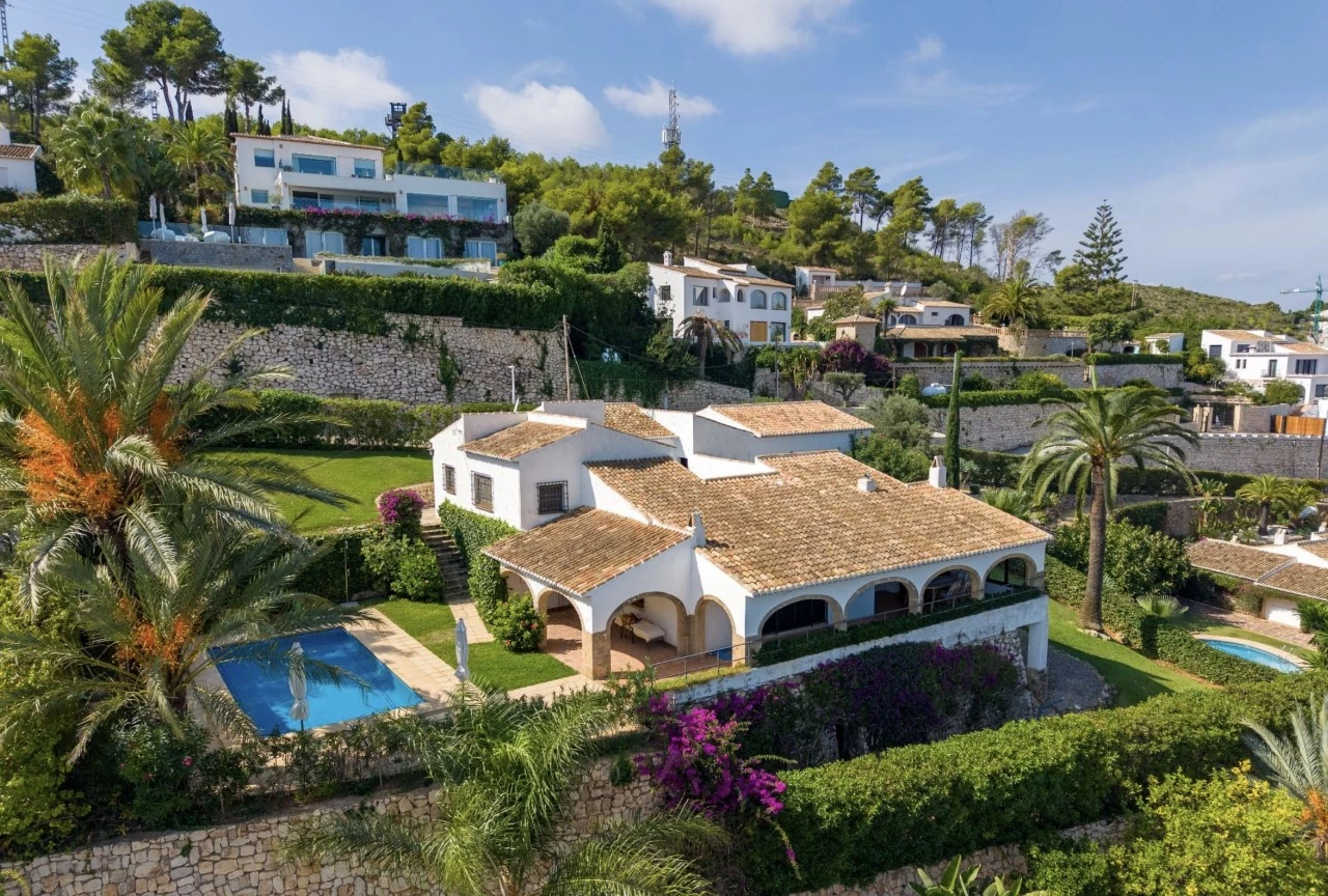 villa for sale javea Tossalet with sea view